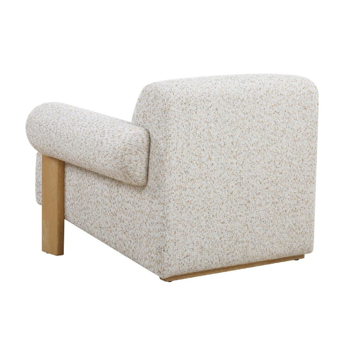 Boucle Rolled-Arm Accent Chair by Uttermost Juncture, alternate view 4