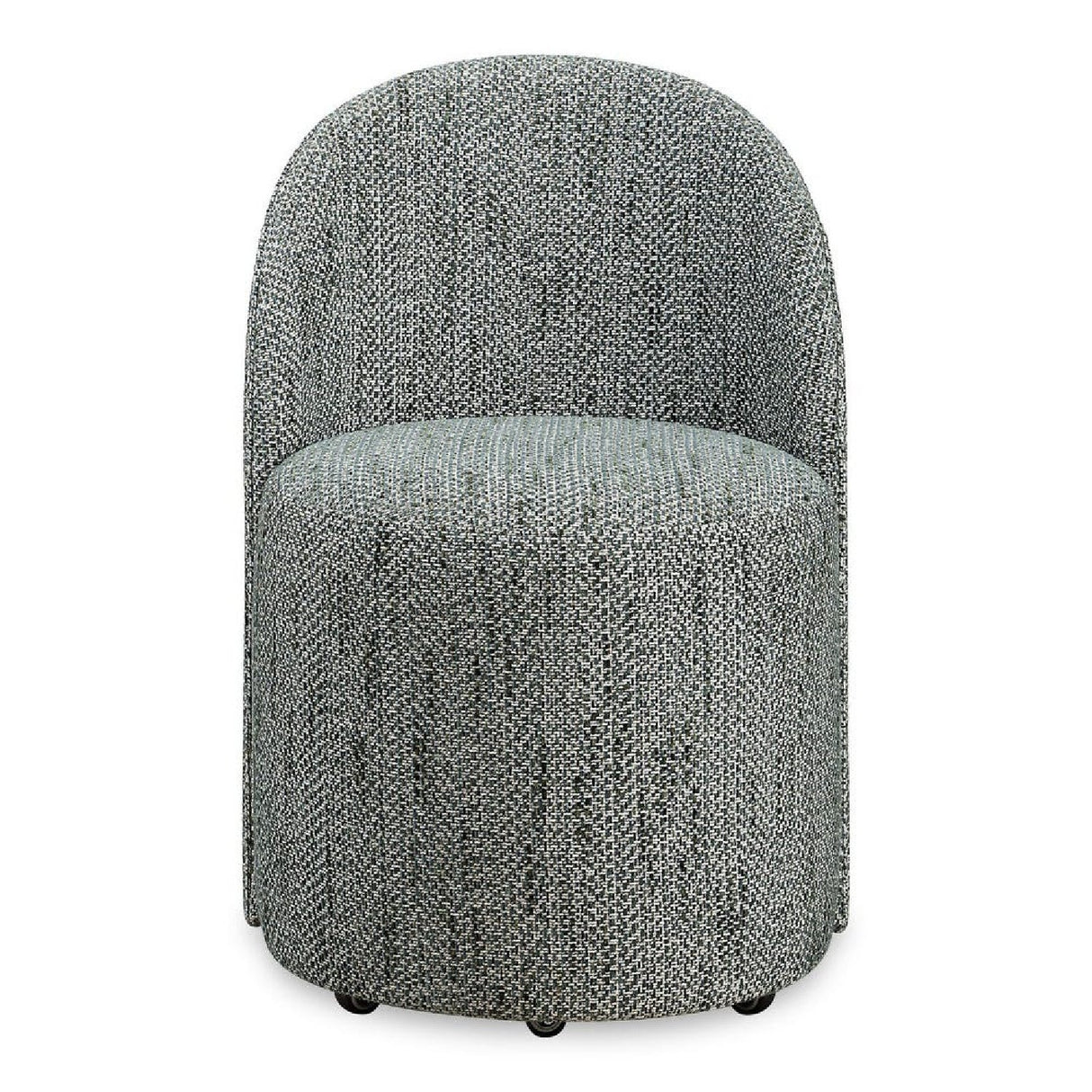 Chenille Caster Swivel Dining Chair | Uttermost Roll With It