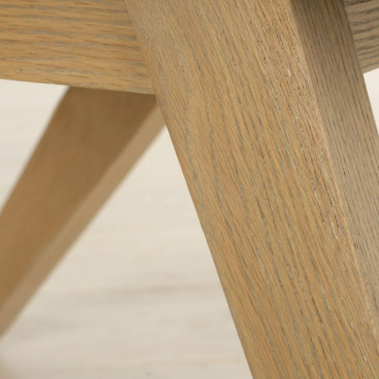 Modern European furniture - Oak Framed Padded Dining Chair - www.oroa.com
