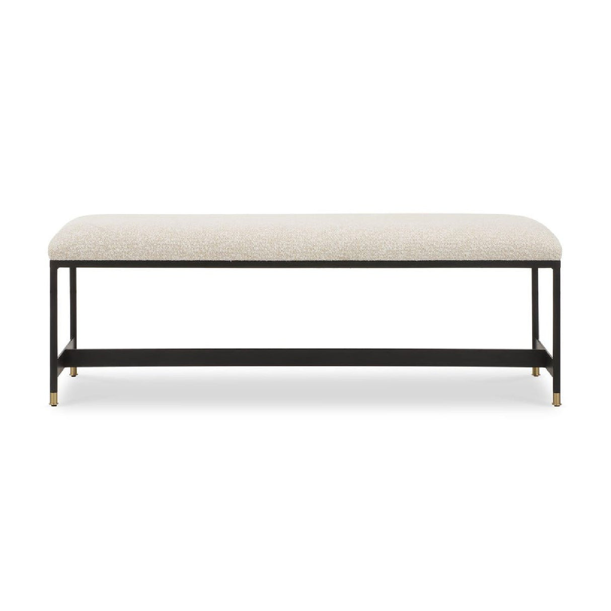 White Upholstered Bench | Oroa.com