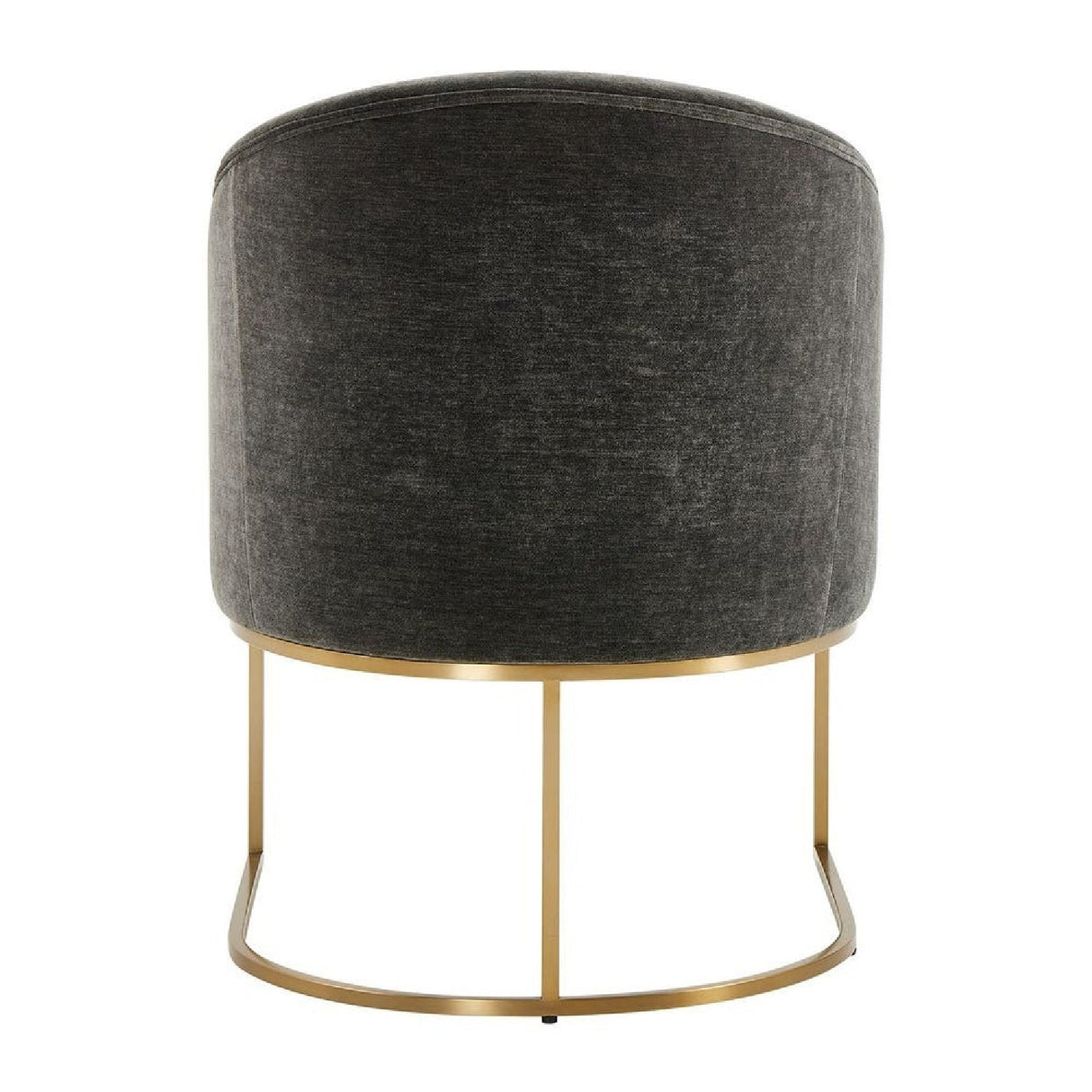 Black Velvet Cantilevered Dining Chair by Uttermost Hanni, alternate view 6