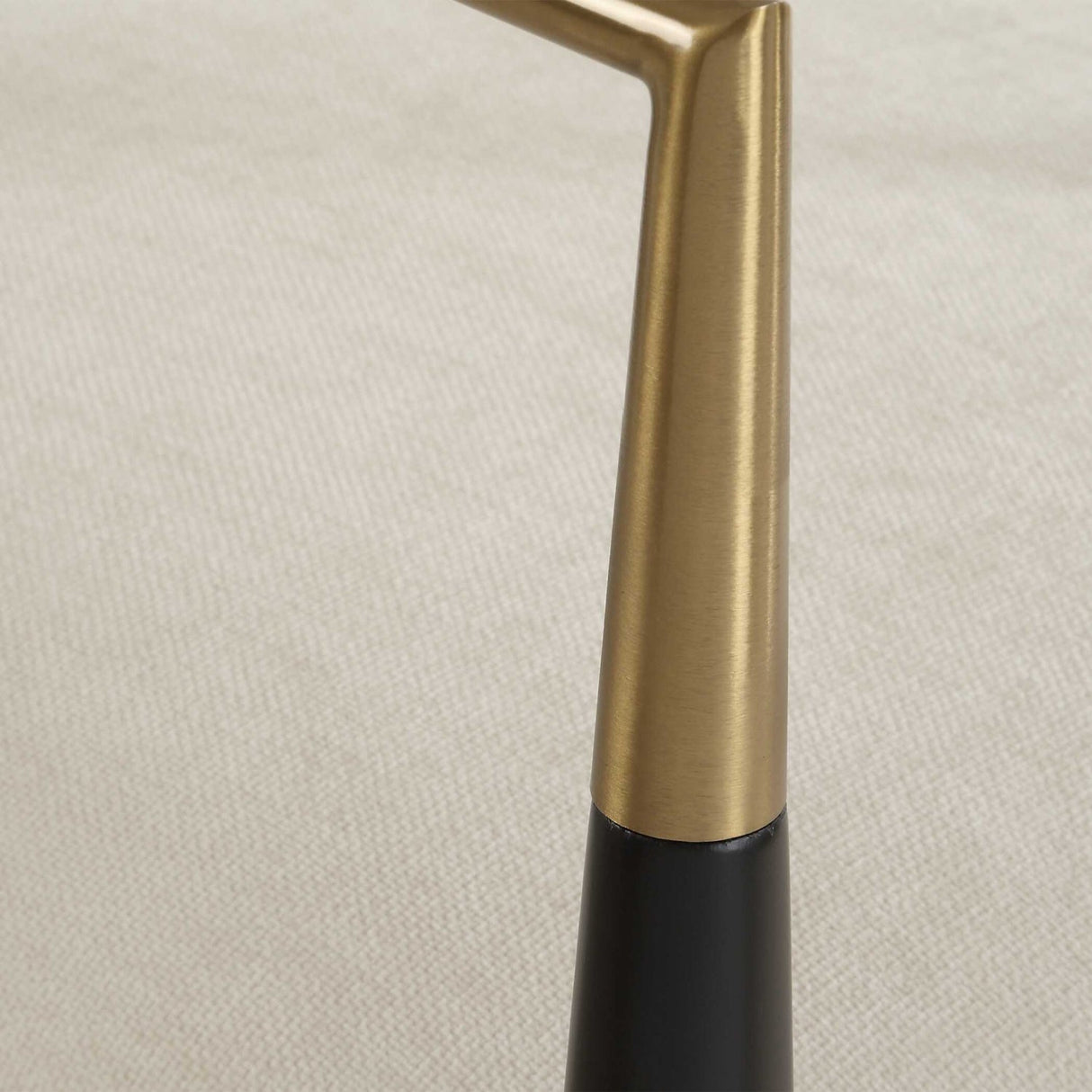 Modern European furniture - White Velvet Counter Stool - www.oroa.com