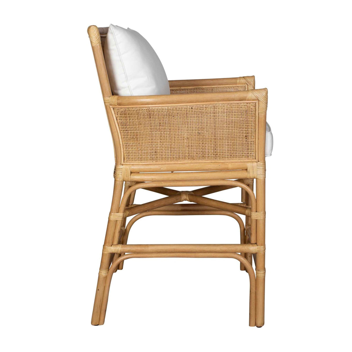 Woven Rattan Counter Stool by Uttermost Pacific, alternate view 5