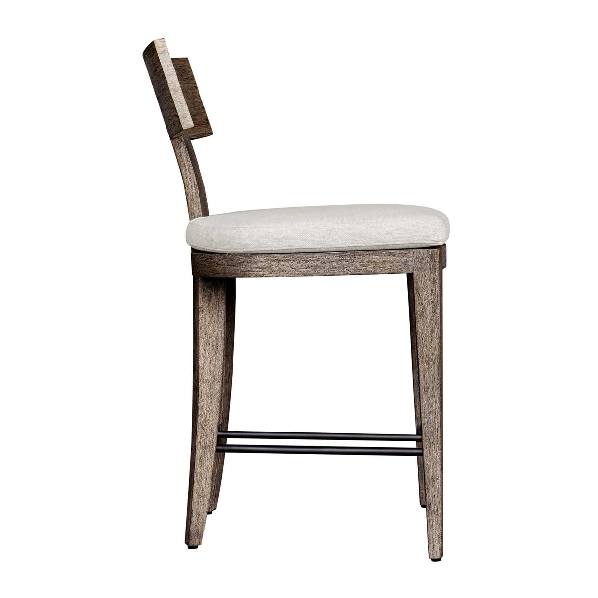 Mahogany T-Shaped Outdoor Counter Stool by Uttermost Cellini, alternate view 4