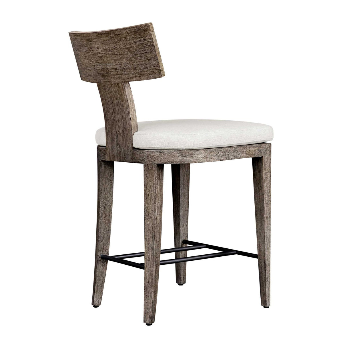 Mahogany T-Shaped Outdoor Counter Stool by Uttermost Cellini, alternate view 5