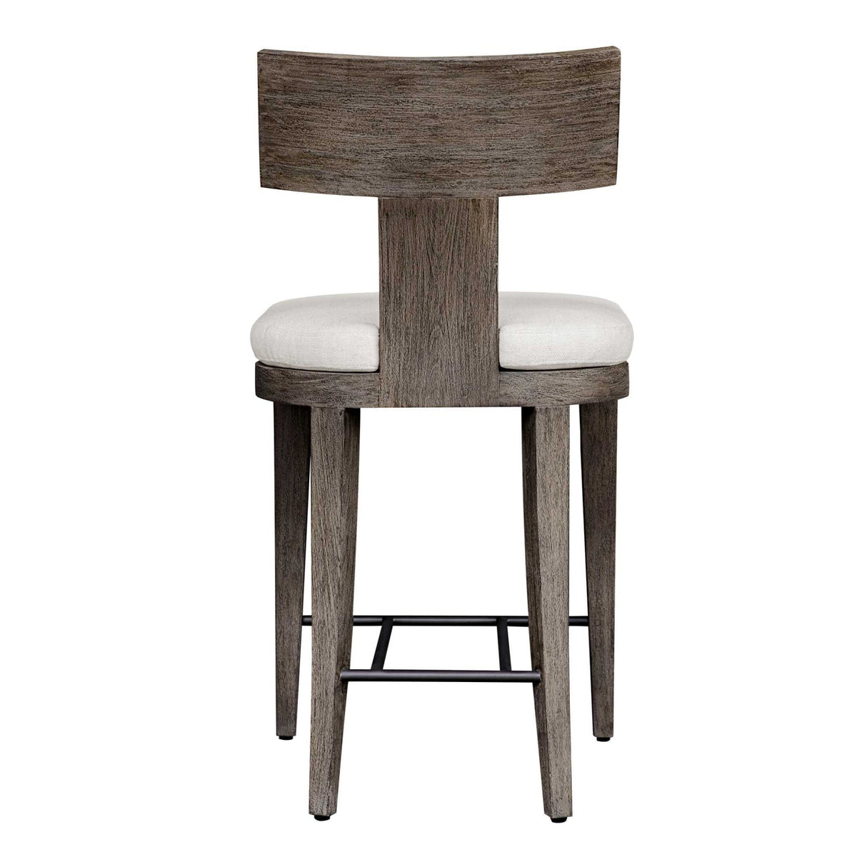 Mahogany T-Shaped Outdoor Counter Stool by Uttermost Cellini, alternate view 7
