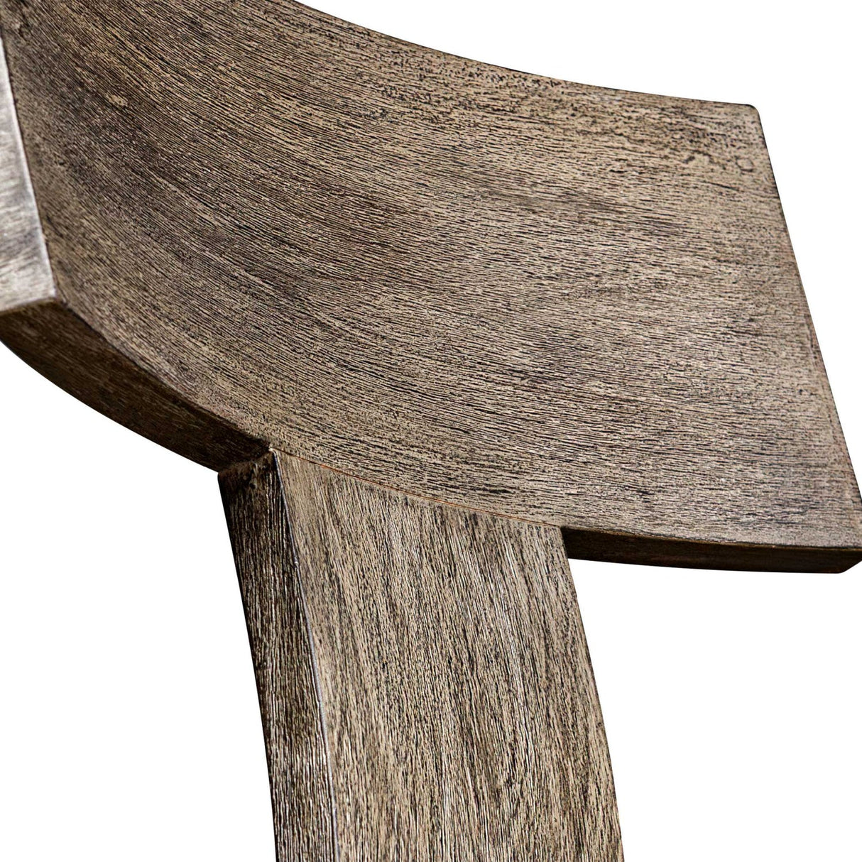 Mahogany T-Shaped Outdoor Bar Stool by Uttermost Cellini, alternate view 9