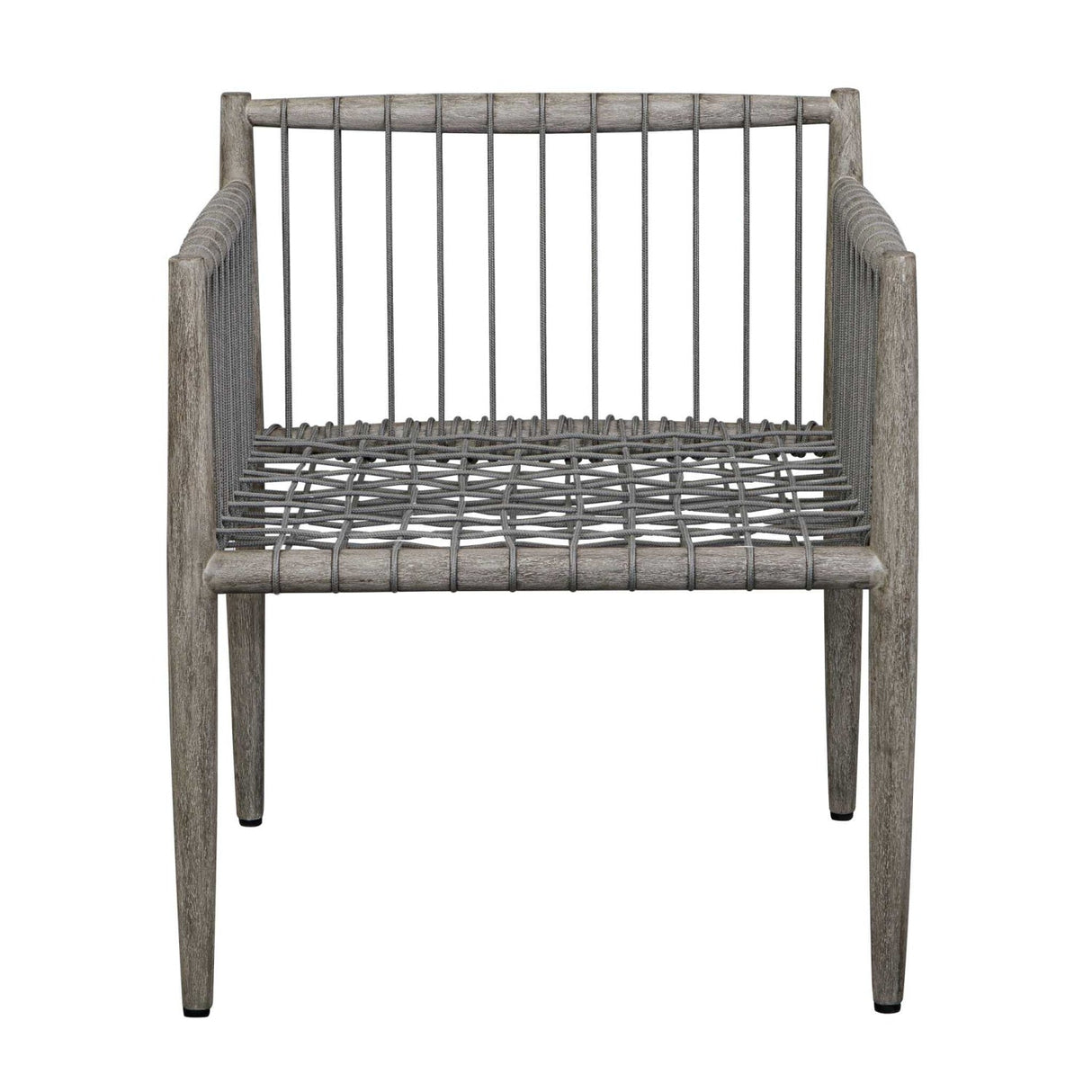Gray Mahogany Outdoor Dining Chair by Uttermost Borneo, alternate view 7