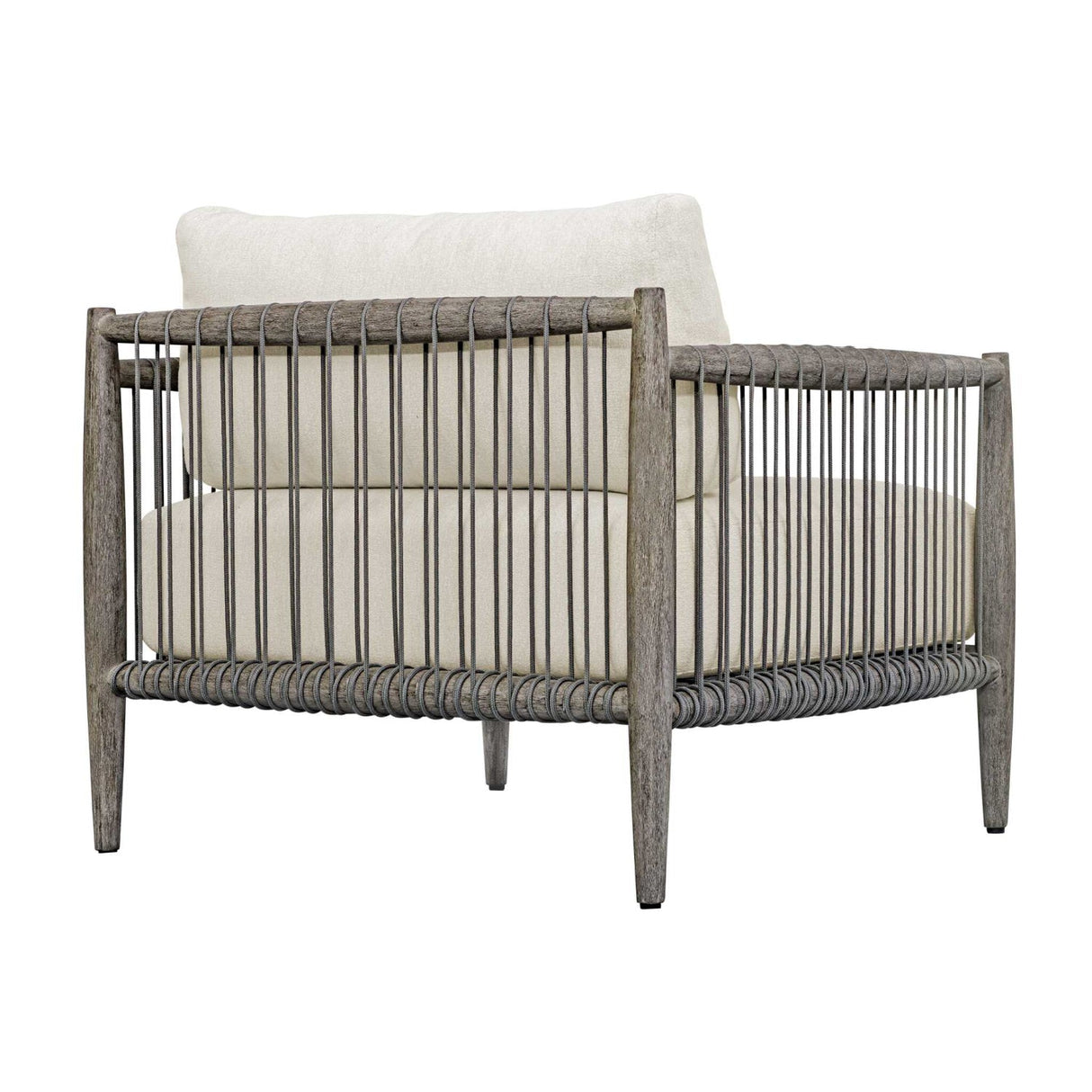 Gray Mahogany Outdoor Lounge Chair by Uttermost Borneo, alternate view 5
