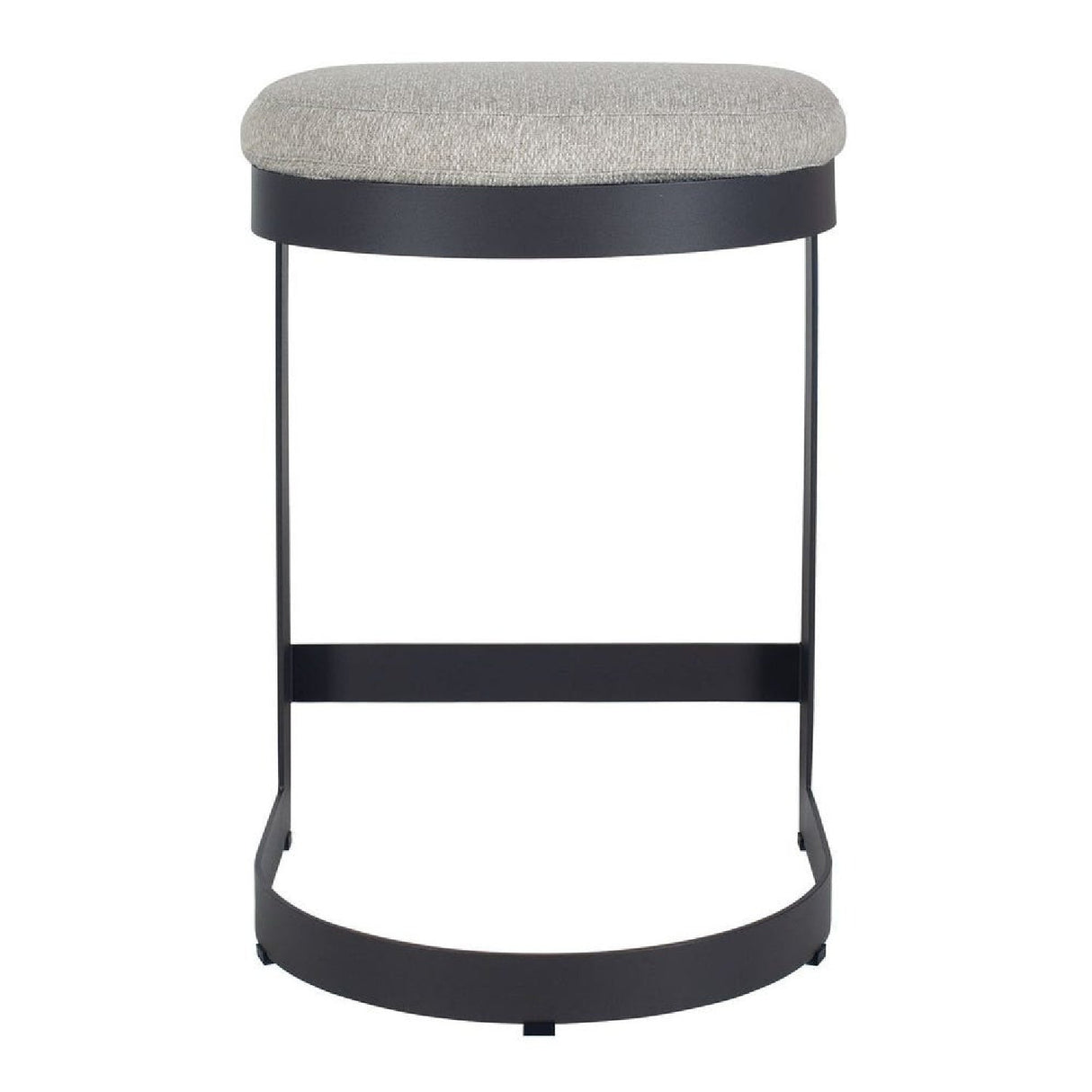 Cantilevered Steel Outdoor Counter Stool by Uttermost Maude, alternate view 3