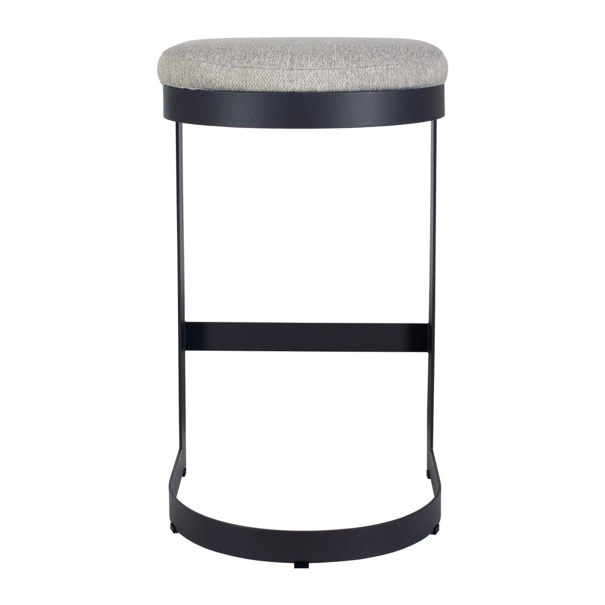 Black Cantilevered Outdoor Bar Stool by Uttermost Maude