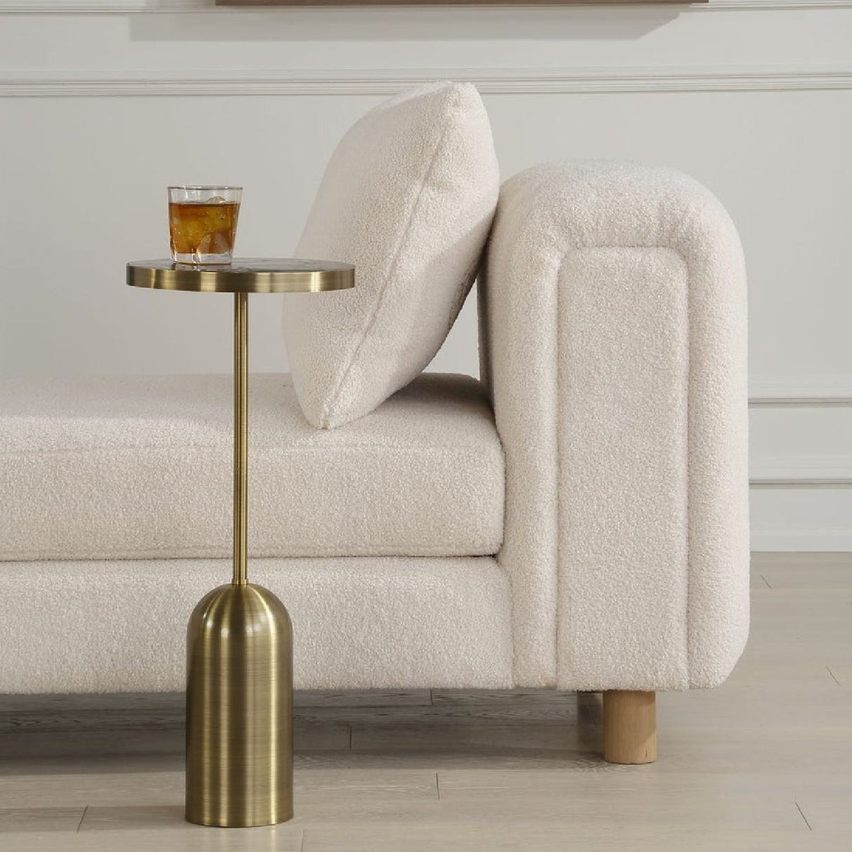 Modern European furniture - Labradorite Round Drink Table - www.oroa.com
