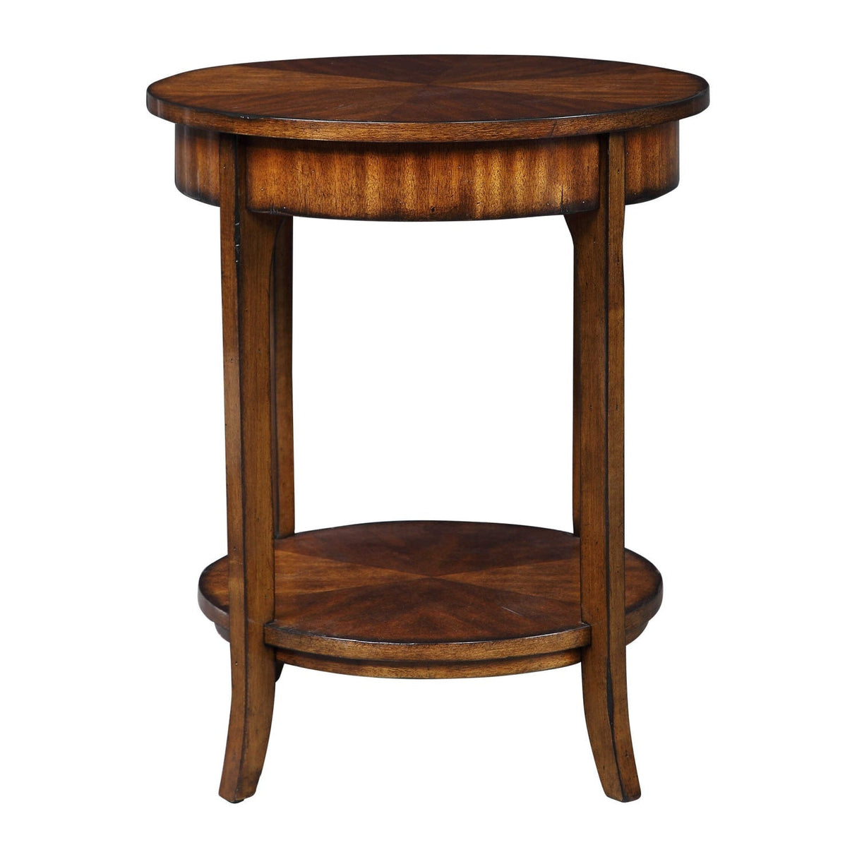 Rustic Primavera Veneer Lamp Table by Uttermost Carmel