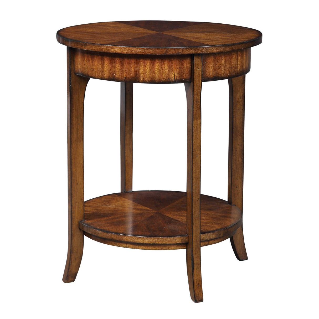 Rustic Primavera Veneer Lamp Table by Uttermost Carmel, alternate view 3