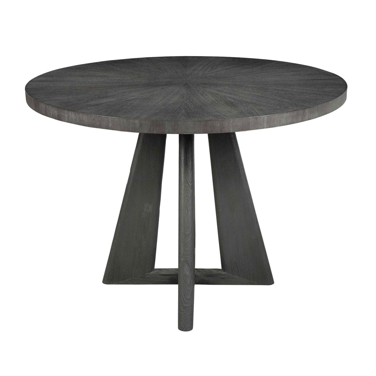 Modern European furniture - Oval Acacia Sunburst Dining Table - www.oroa.com