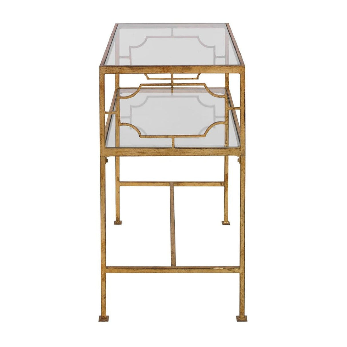 Gold Framed Side Table by Uttermost Genell, alternate view 4