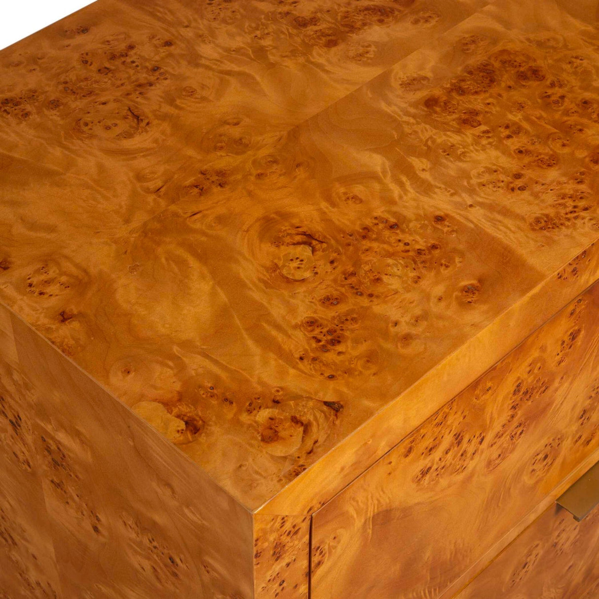 2-Drawer Burl Accent Chest by Uttermost Indus, alternate view 7
