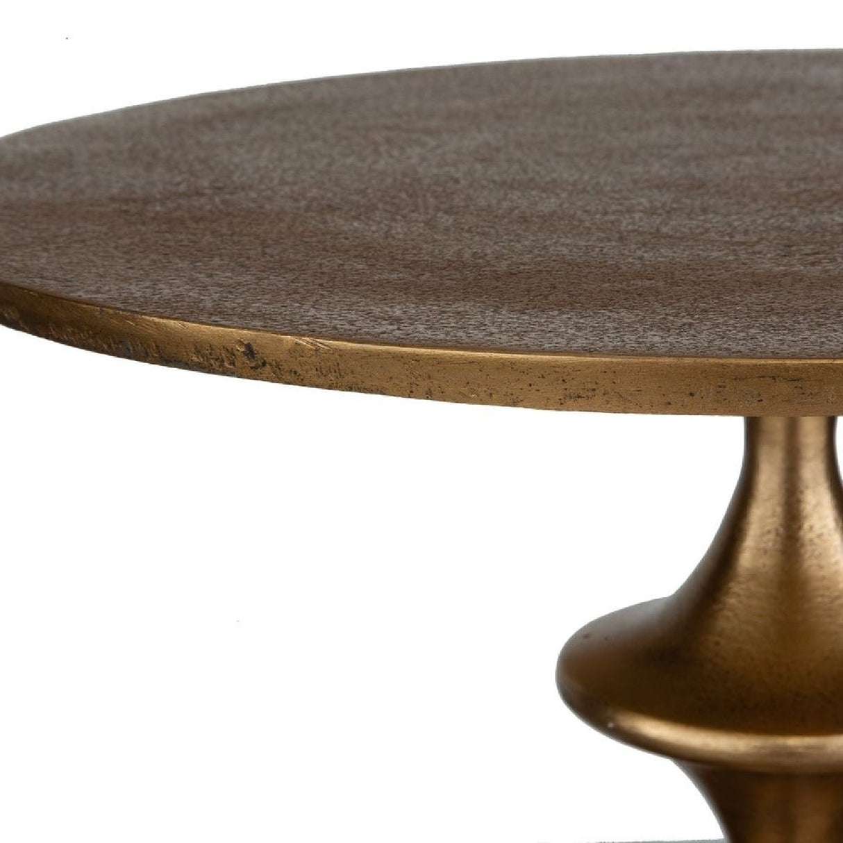Antique Brass Accent Table | Oroa.com