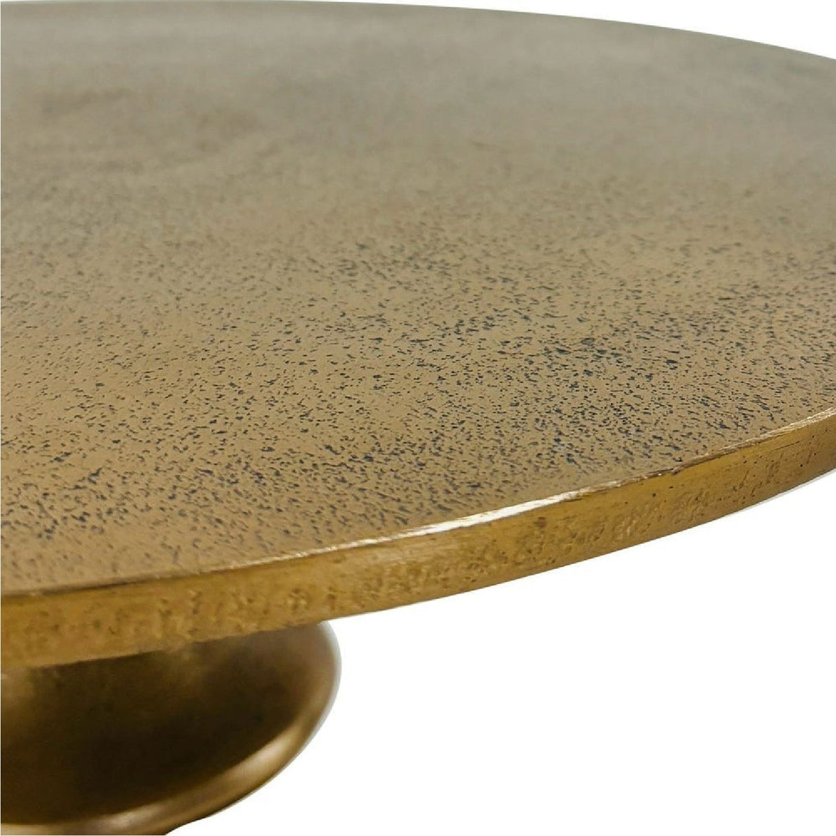 Modern European furniture - Antique Brass Accent Table - www.oroa.com