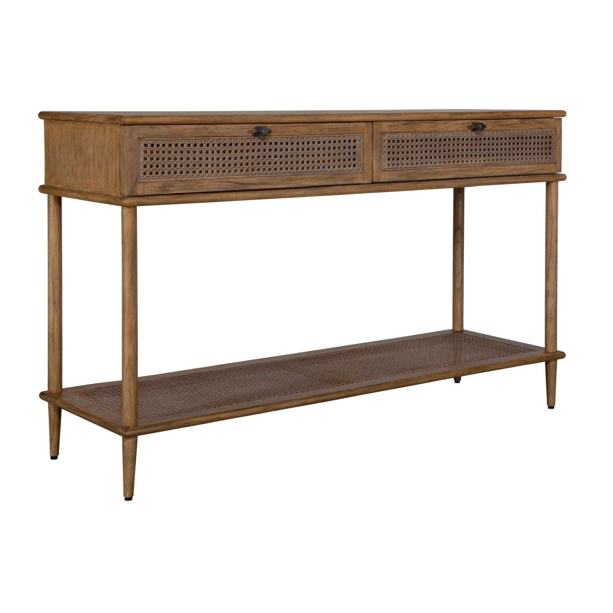 2-Drawer Cane Console Table by Uttermost Coast, alternate view 3
