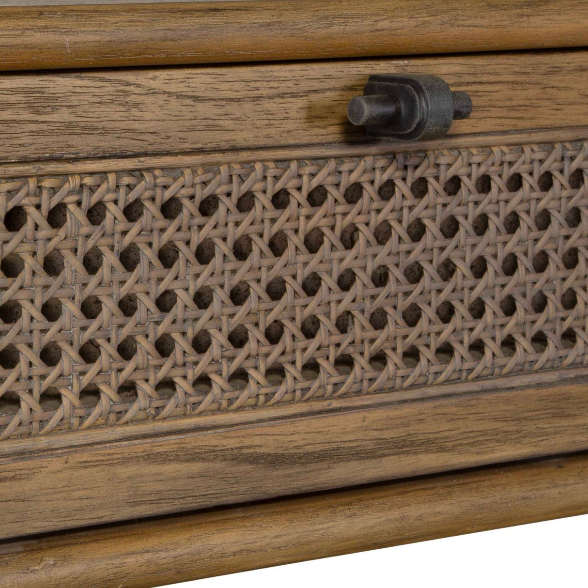 2-Drawer Cane Console Table by Uttermost Coast, alternate view 5