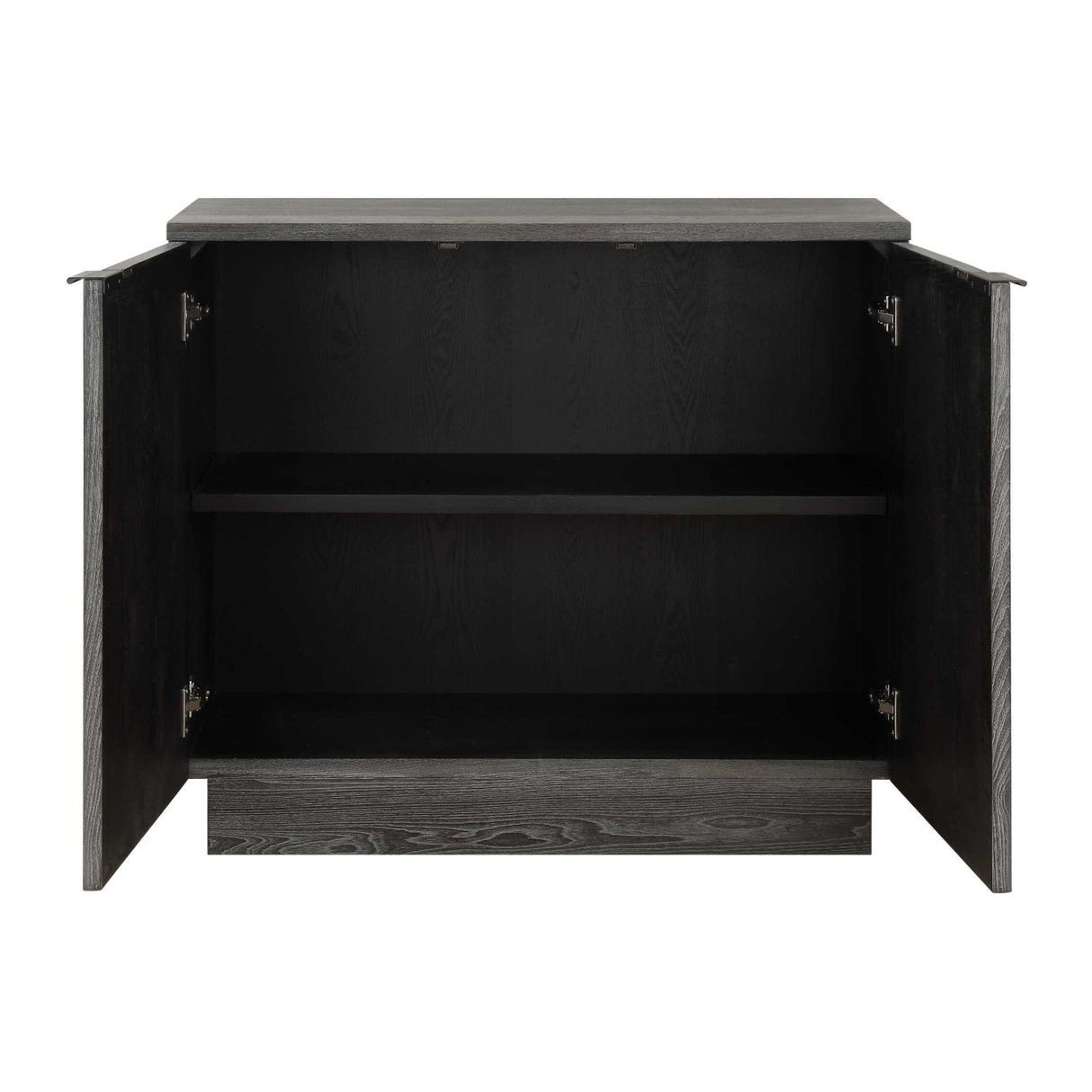 Circle Carved Elm 2-Door Cabinet by Uttermost Shelby, alternate view 3