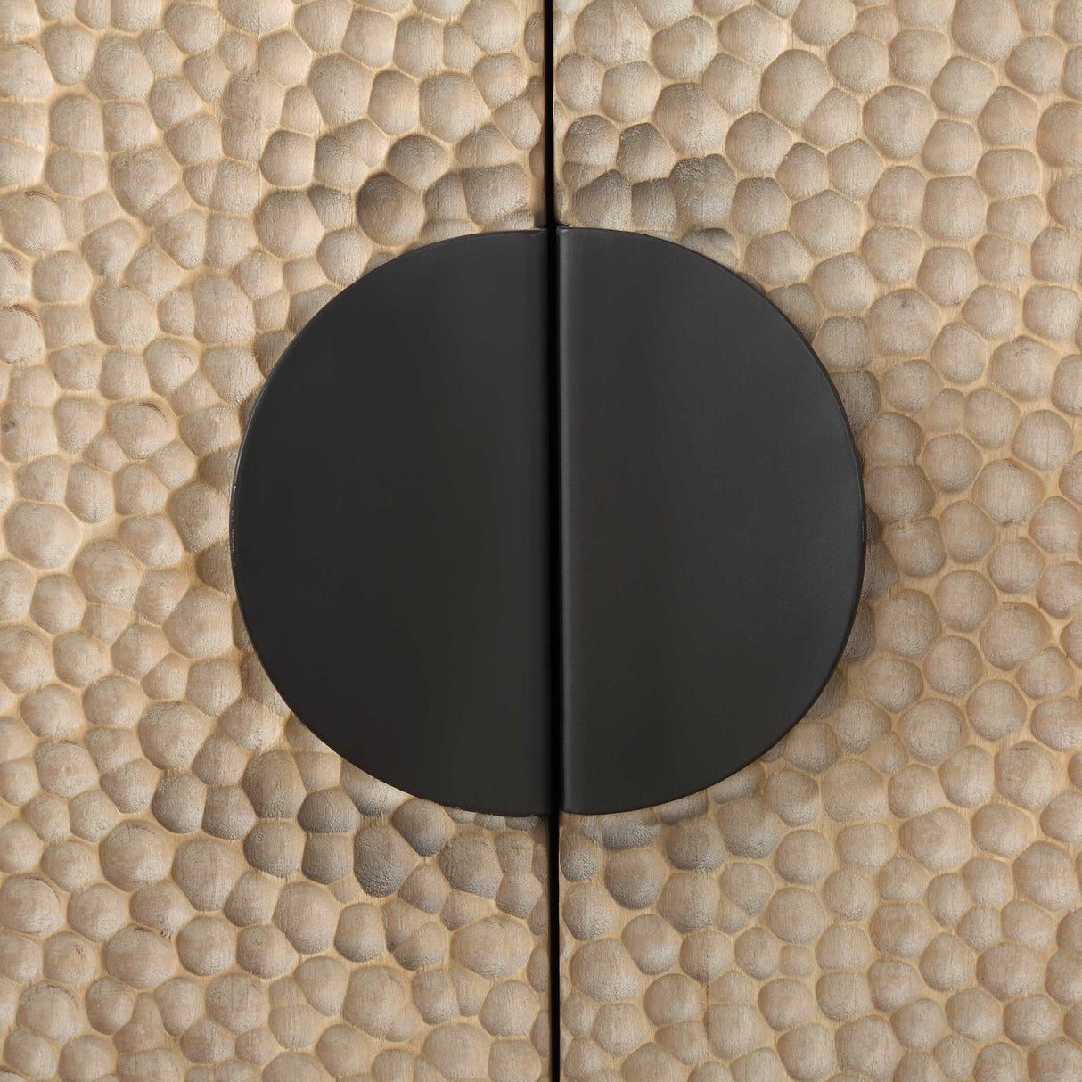 Elm Veneer 4-Door Cabinet | Oroa.com