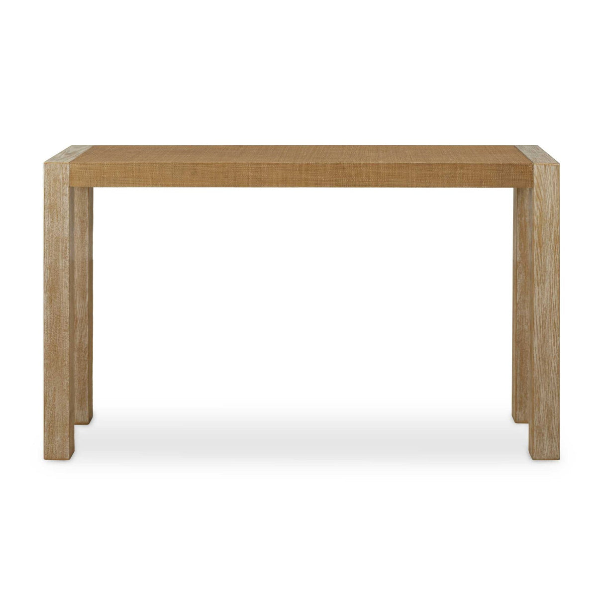 Modern European furniture - Textured Grasscloth Console Table - www.oroa.com