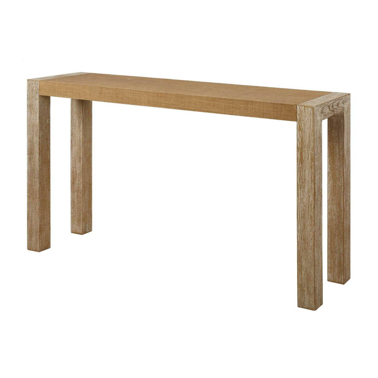 Modern European furniture - Textured Grasscloth Console Table - www.oroa.com