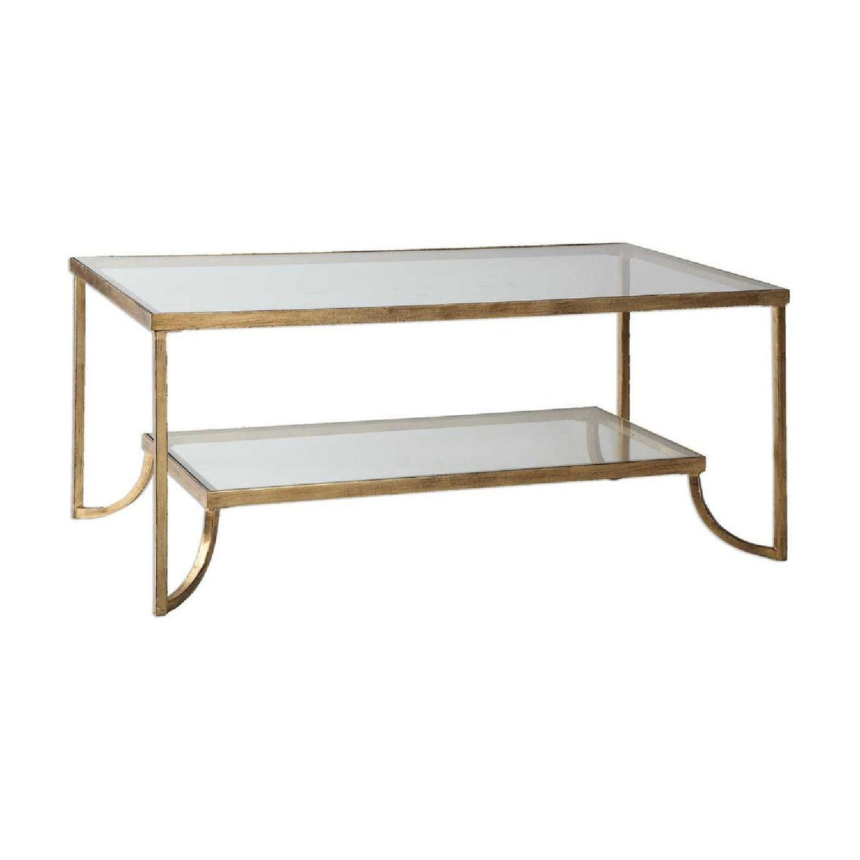 Gold Framed Coffee Table by Uttermost Katina, alternate view 3