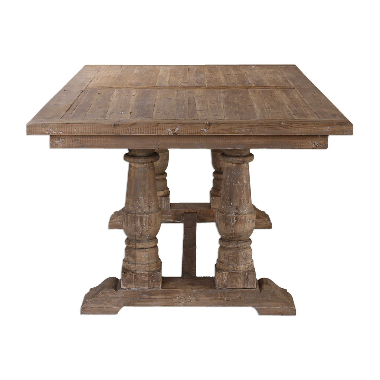 Modern European furniture - Solid Wood Rectangular Dining Table - www.oroa.com