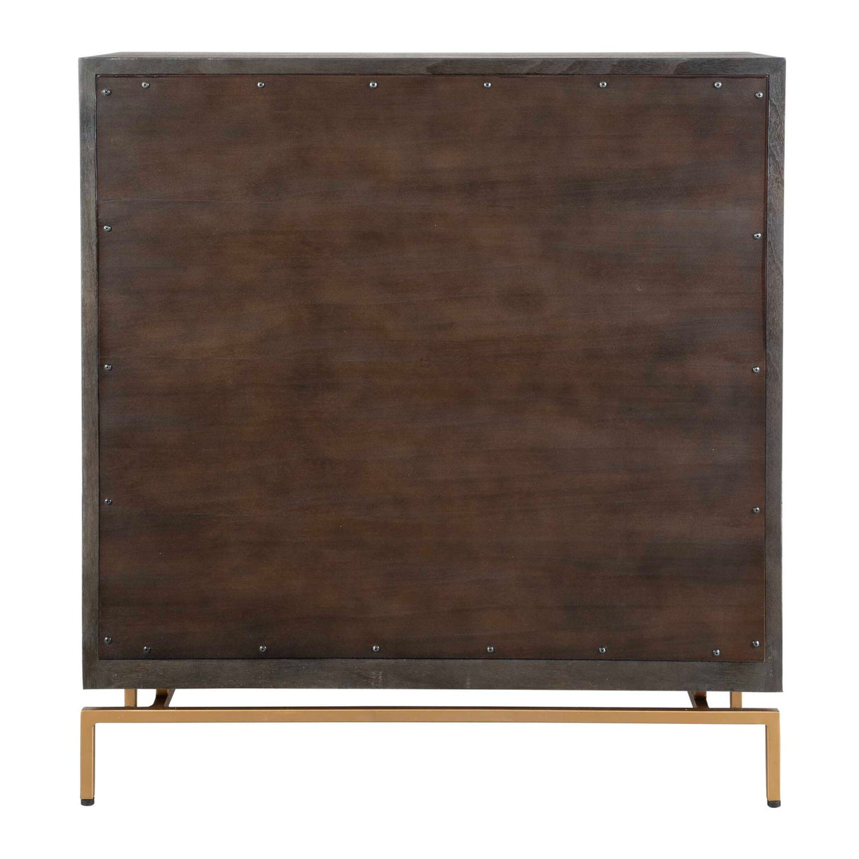 Black Mindi Faceted 2-Door Cabinet by Uttermost Marico, alternate view 6