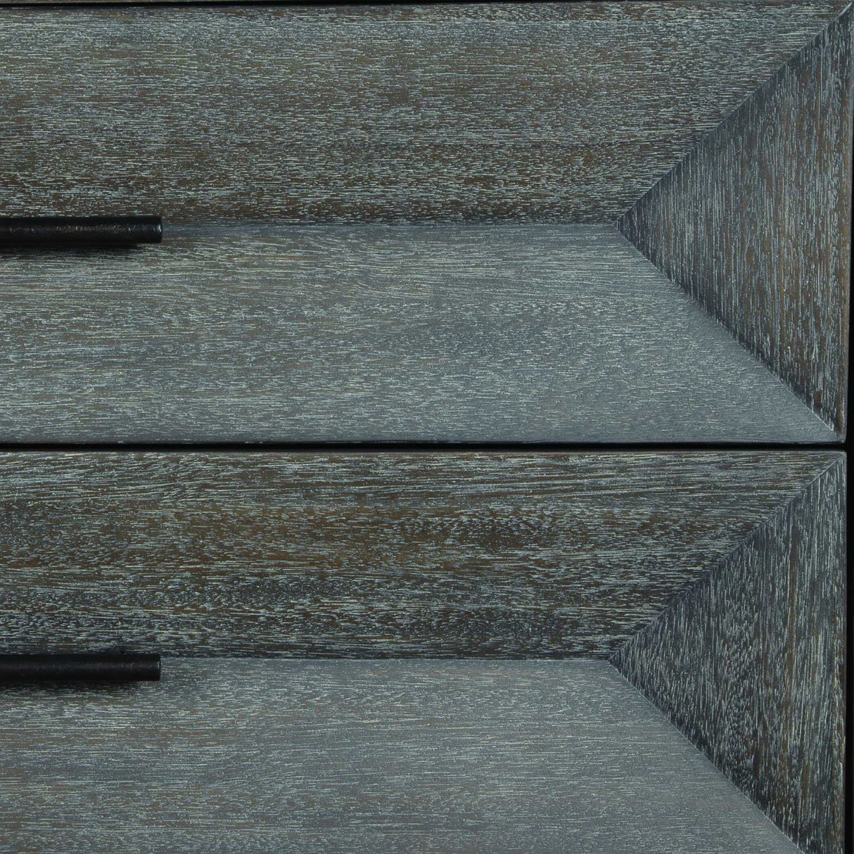 Gray Glazed Acacia 3-Drawer Chest by Uttermost Knox, alternate view 7