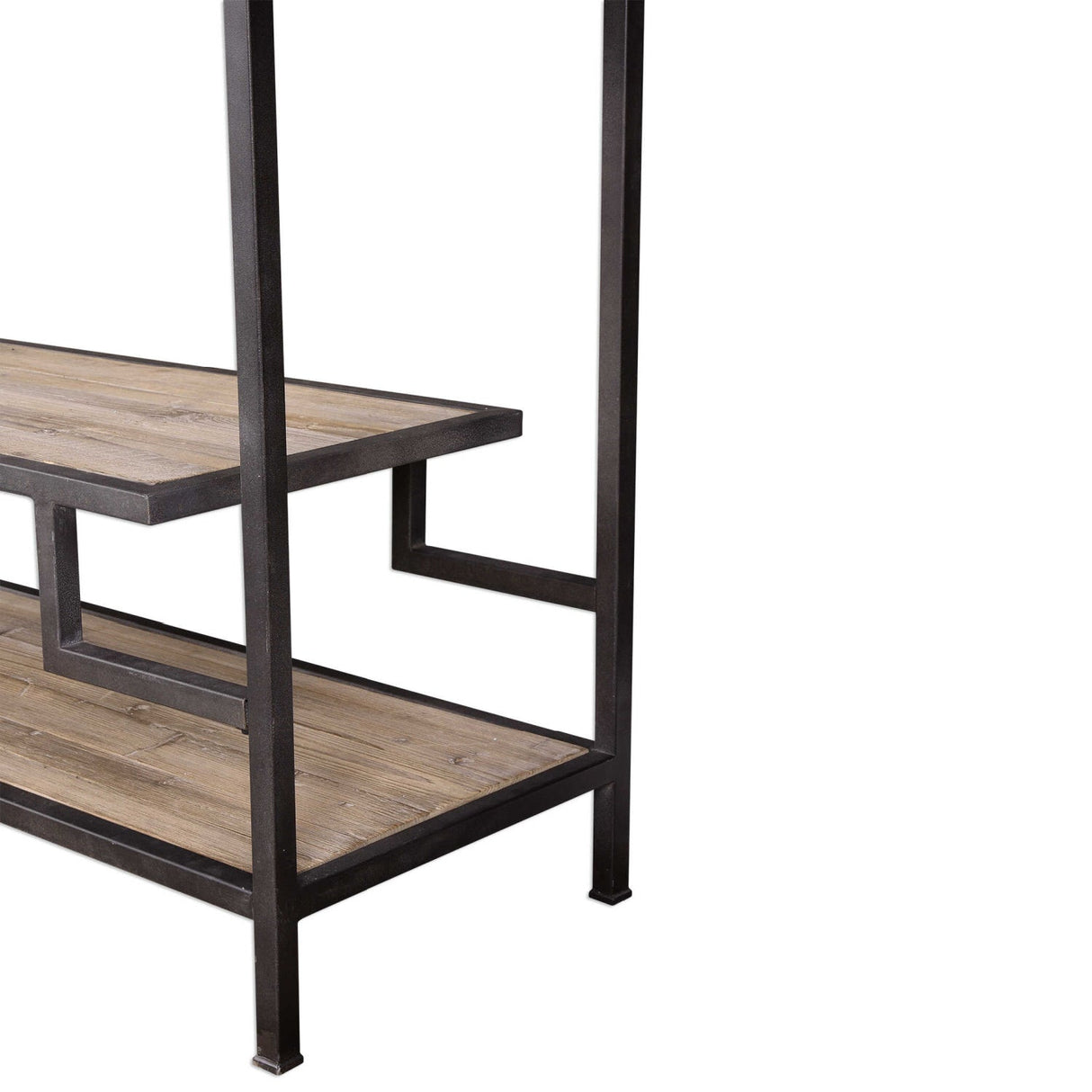 Modern European furniture - Pine Wood Staggered-Shelf Bookcase - www.oroa.com