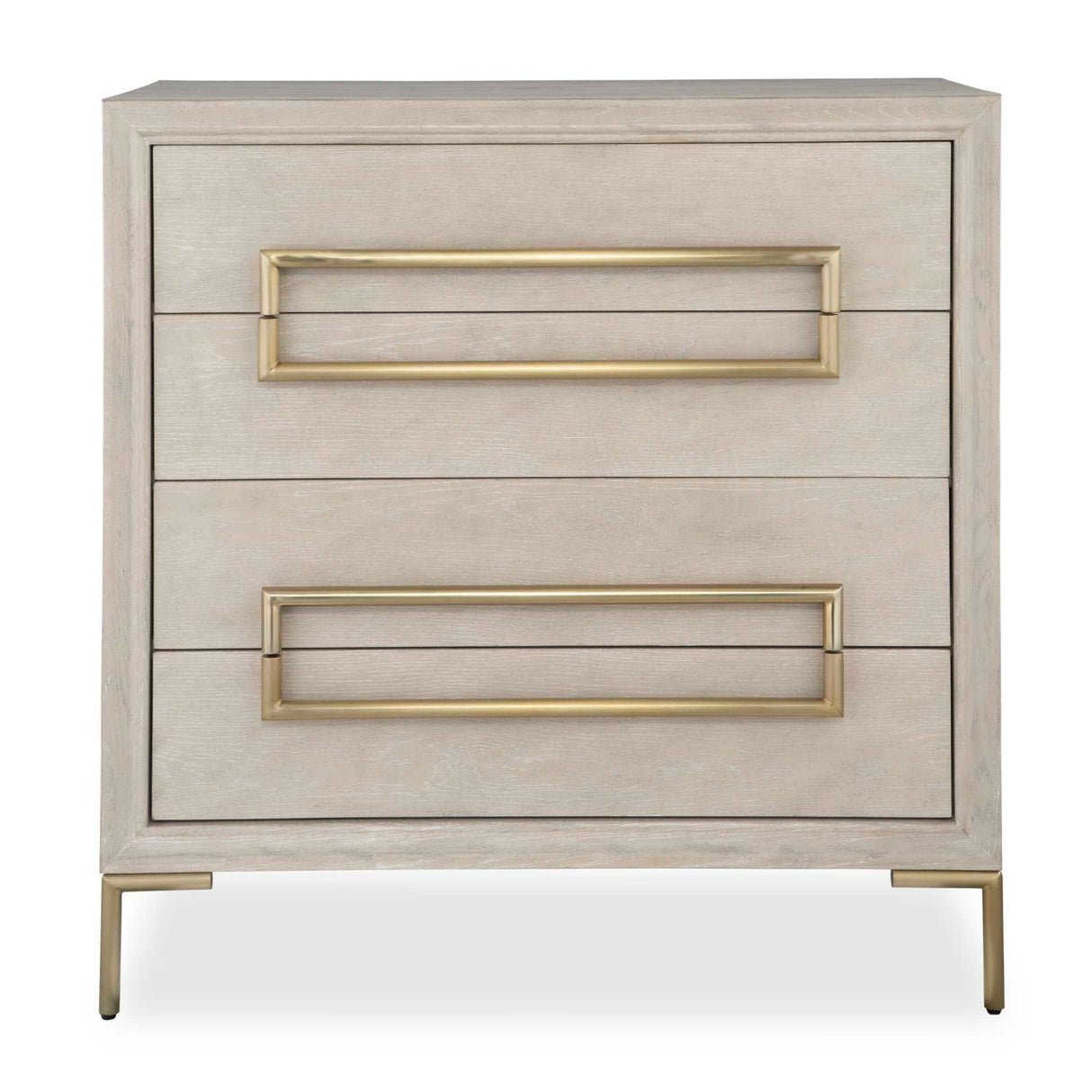 Light Oak 4-Drawer Accent Chest by Uttermost Alessia