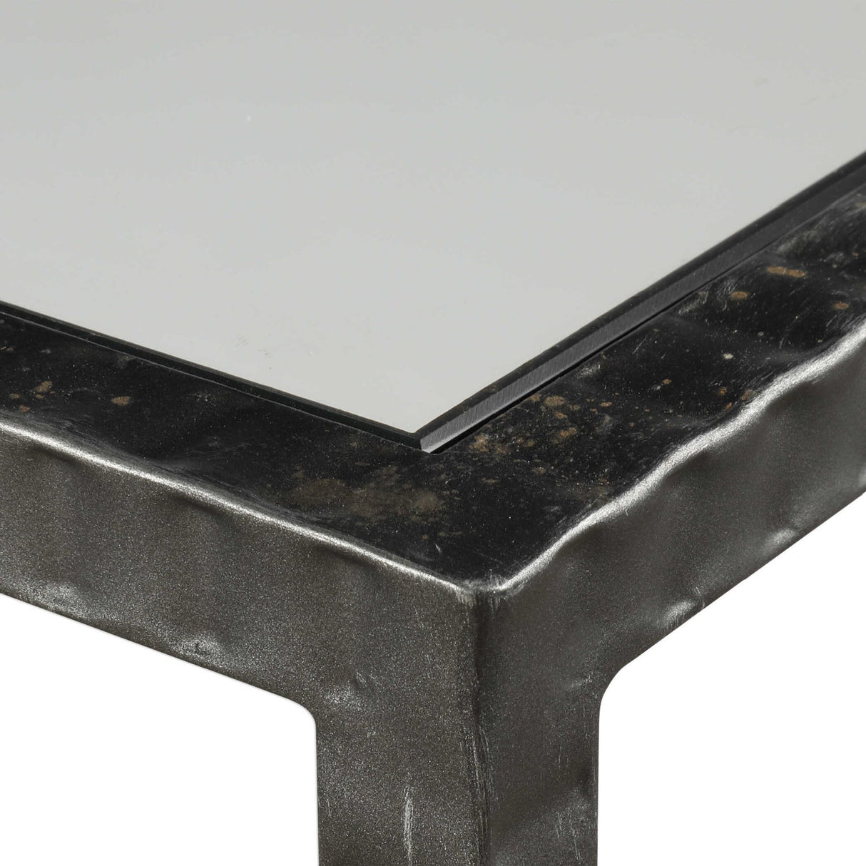 Black Iron Multilayered Console Table by Uttermost Leo, alternate view 4
