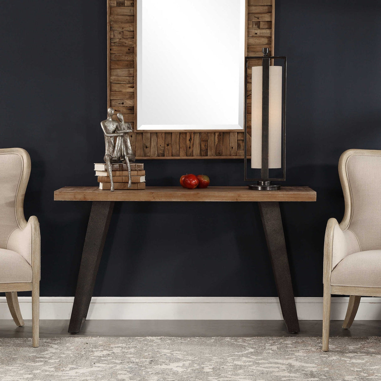 Modern European furniture - Fir Wood Console Table - www.oroa.com