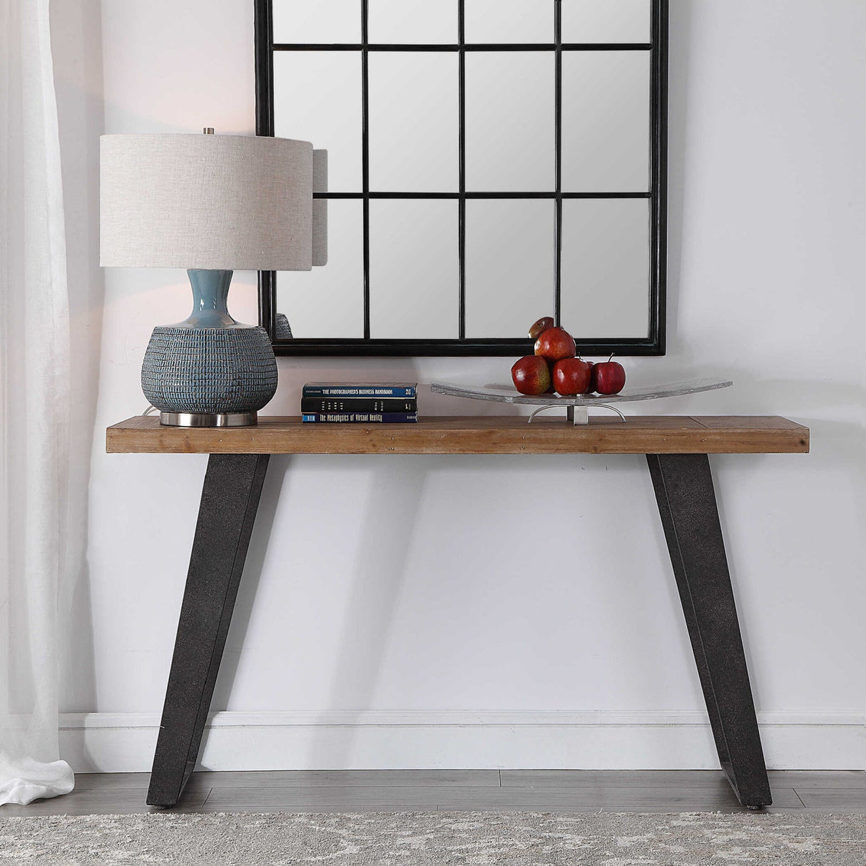 Modern European furniture - Fir Wood Console Table - www.oroa.com