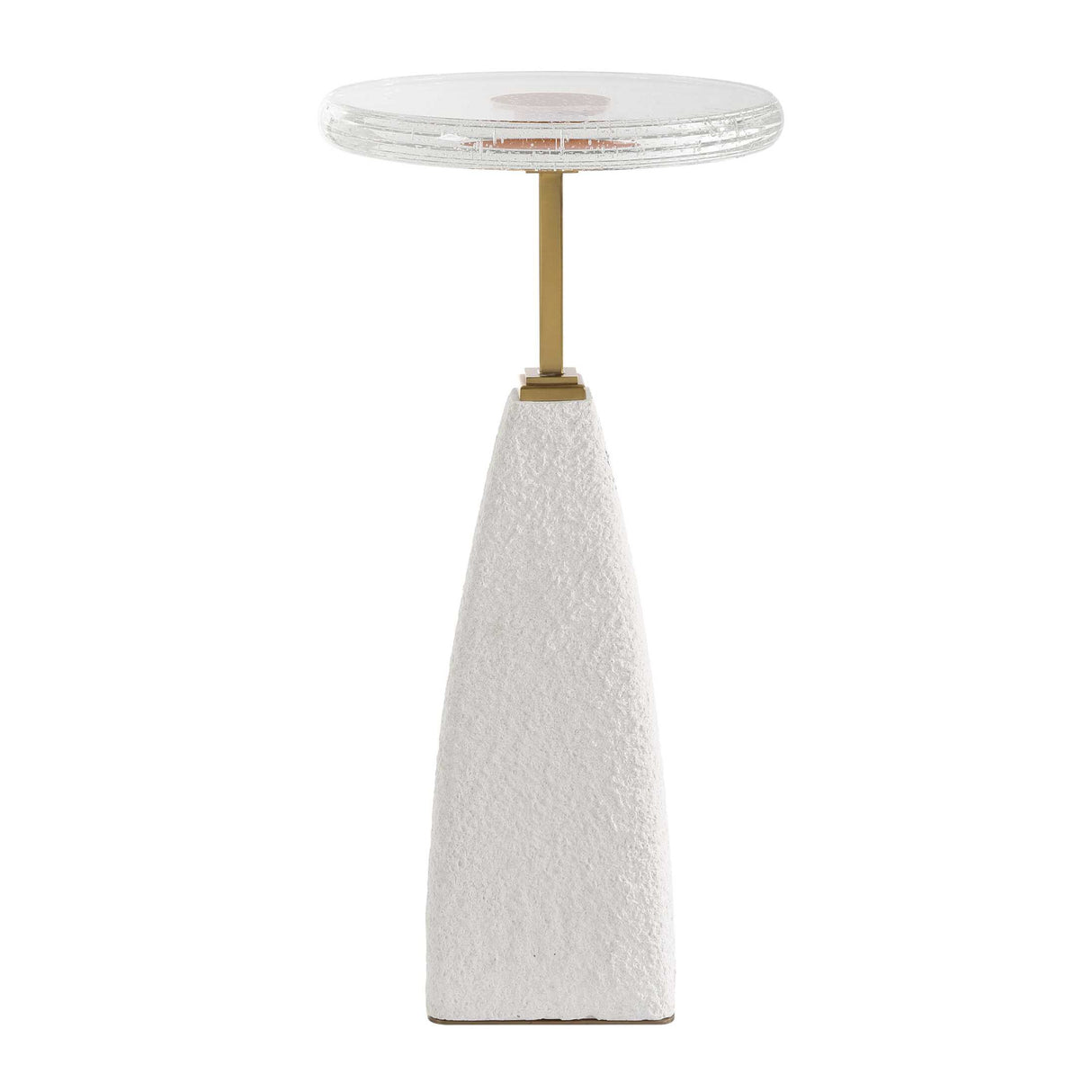 Seeded Glass Drink Table | Oroa.com