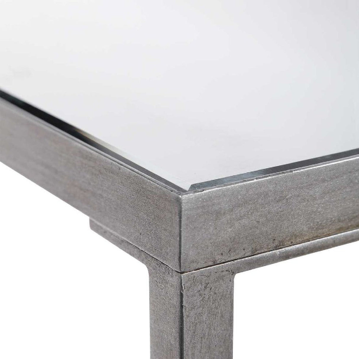 Modern European furniture - Beveled Mirror Console Table - www.oroa.com
