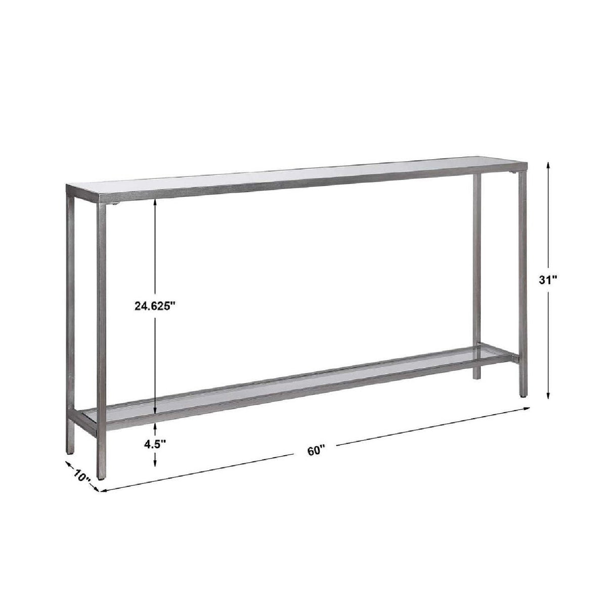 Modern European furniture - Beveled Mirror Console Table - www.oroa.com