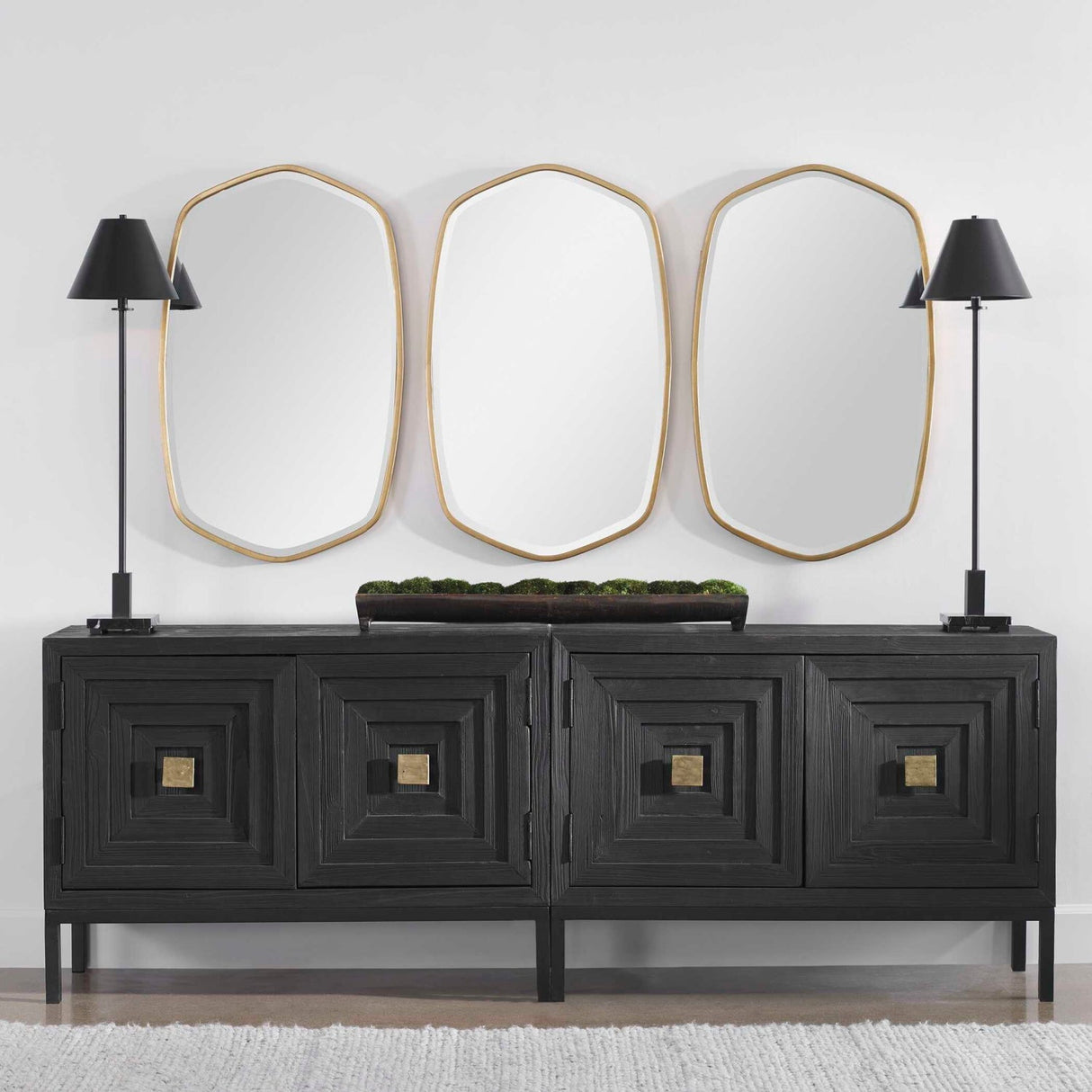 Modern European furniture - Fir Wood 2-Door Cabinet - www.oroa.com