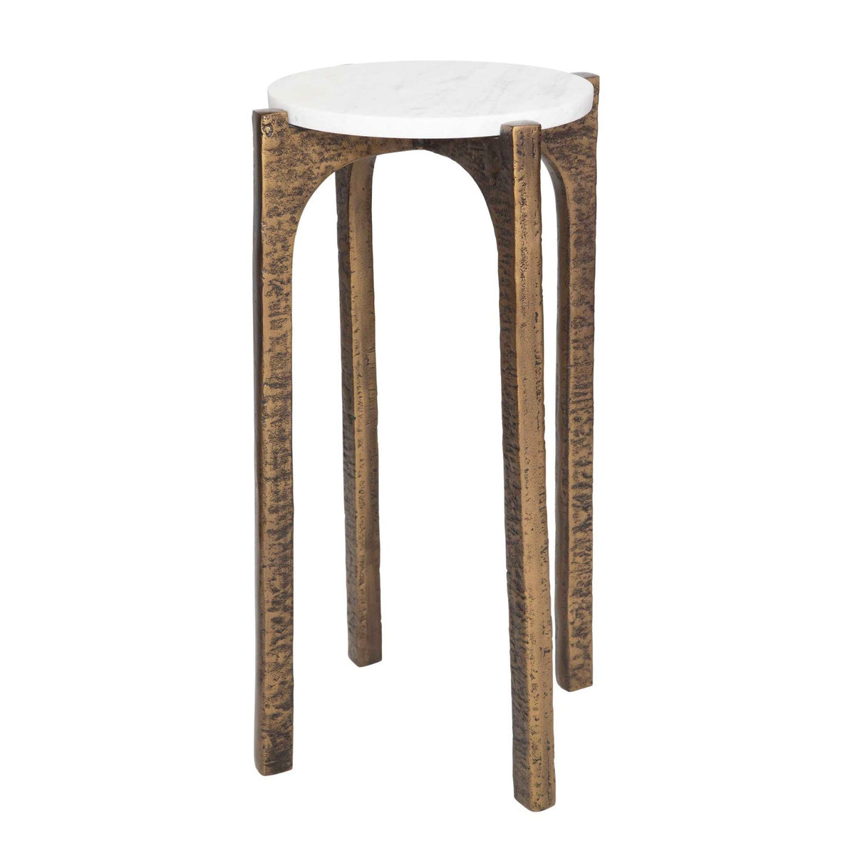 Round Marble Drink Table by Uttermost Vivi, alternate view 4