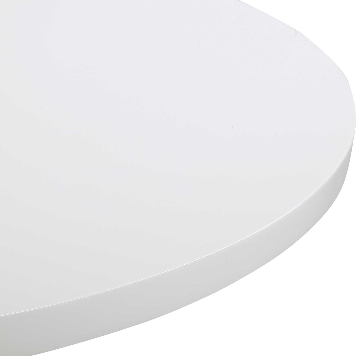 Modern European furniture - Gloss White Round Foyer Table - www.oroa.com