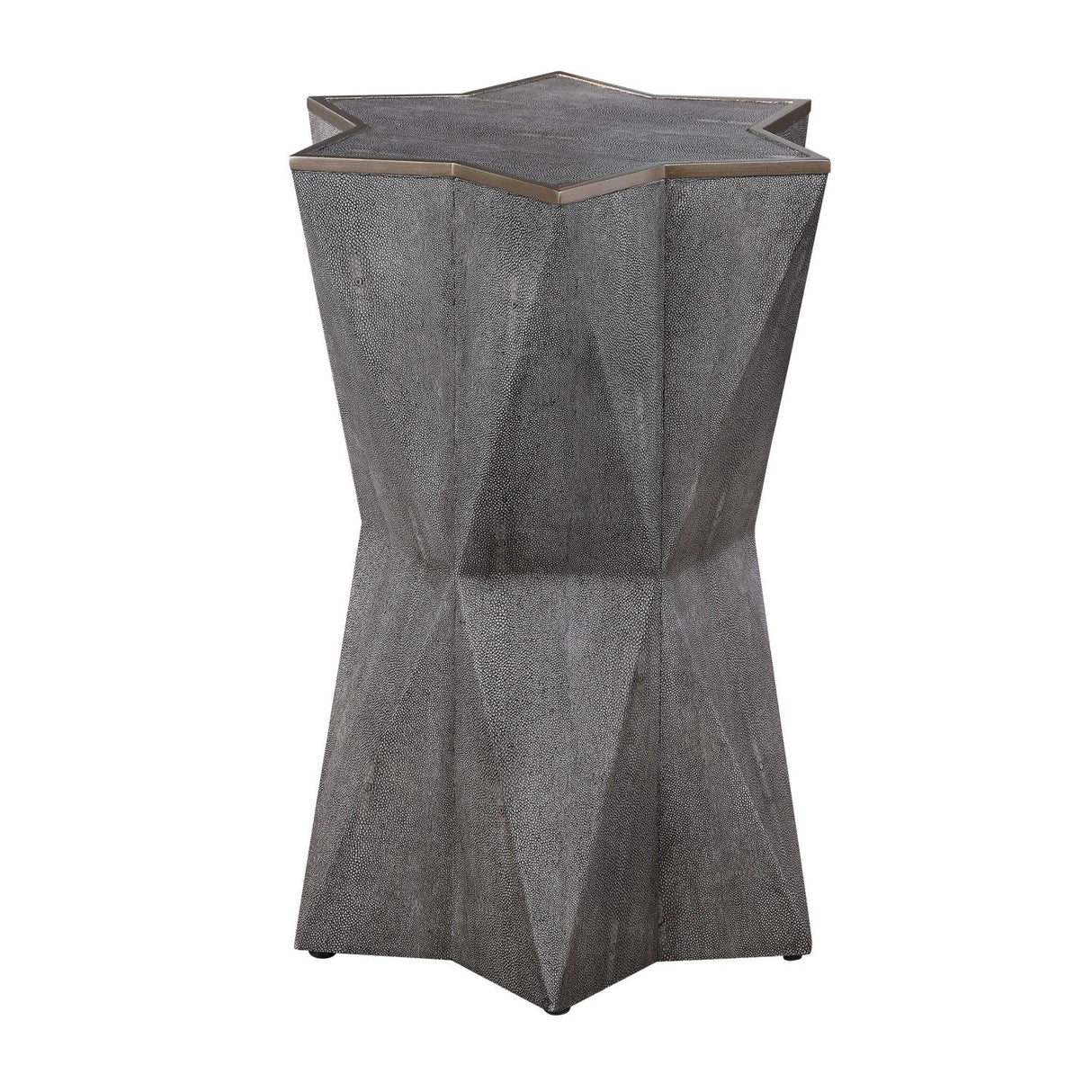 Modern European furniture - Gray Star-Shaped Accent Table - www.oroa.com