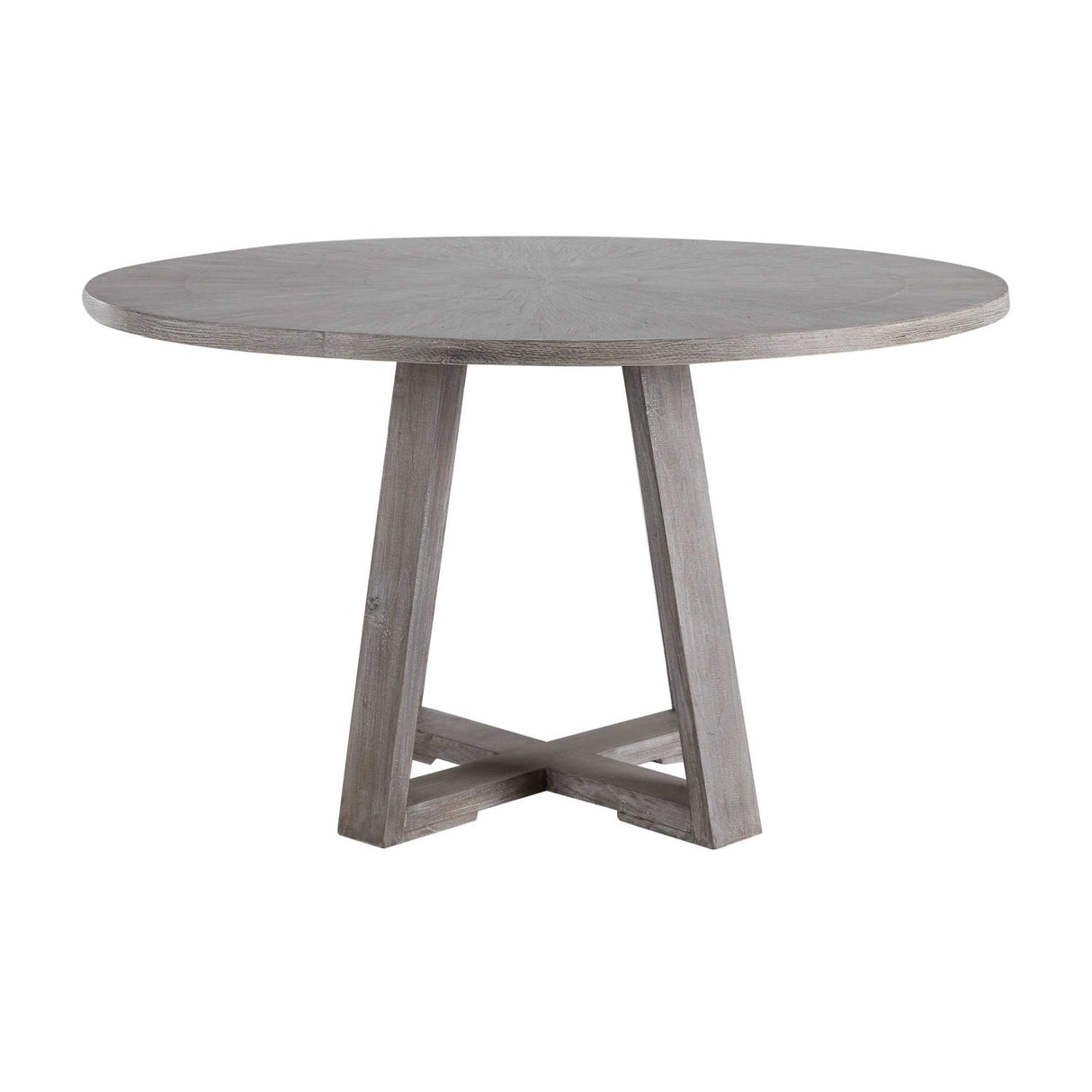 Modern European furniture - Gray Oak Round Dining Table - www.oroa.com