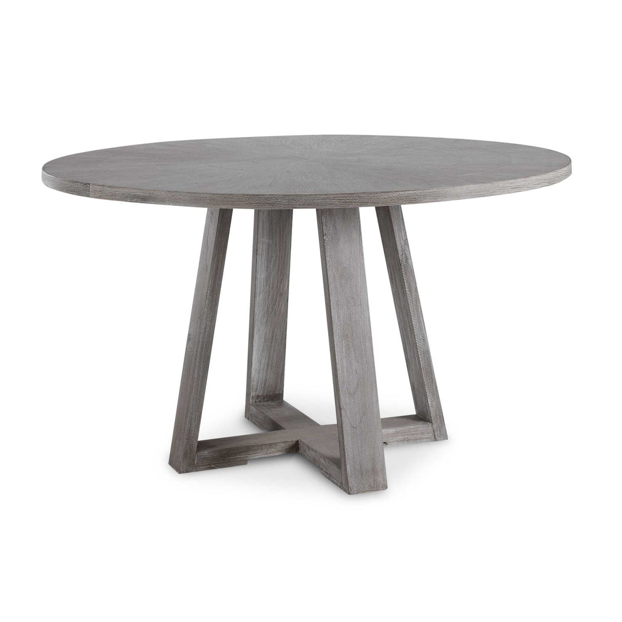Modern European furniture - Gray Oak Round Dining Table - www.oroa.com