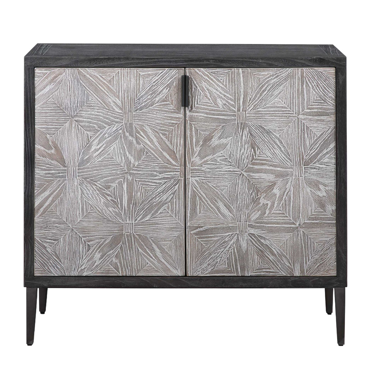 Oak Mosaic 2-Door Cabinet by Uttermost Laurentia