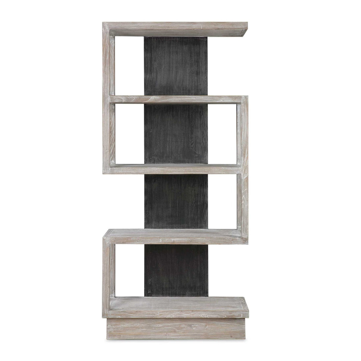 Modern European furniture - Gray Elm Veneer Bookcase - www.oroa.com