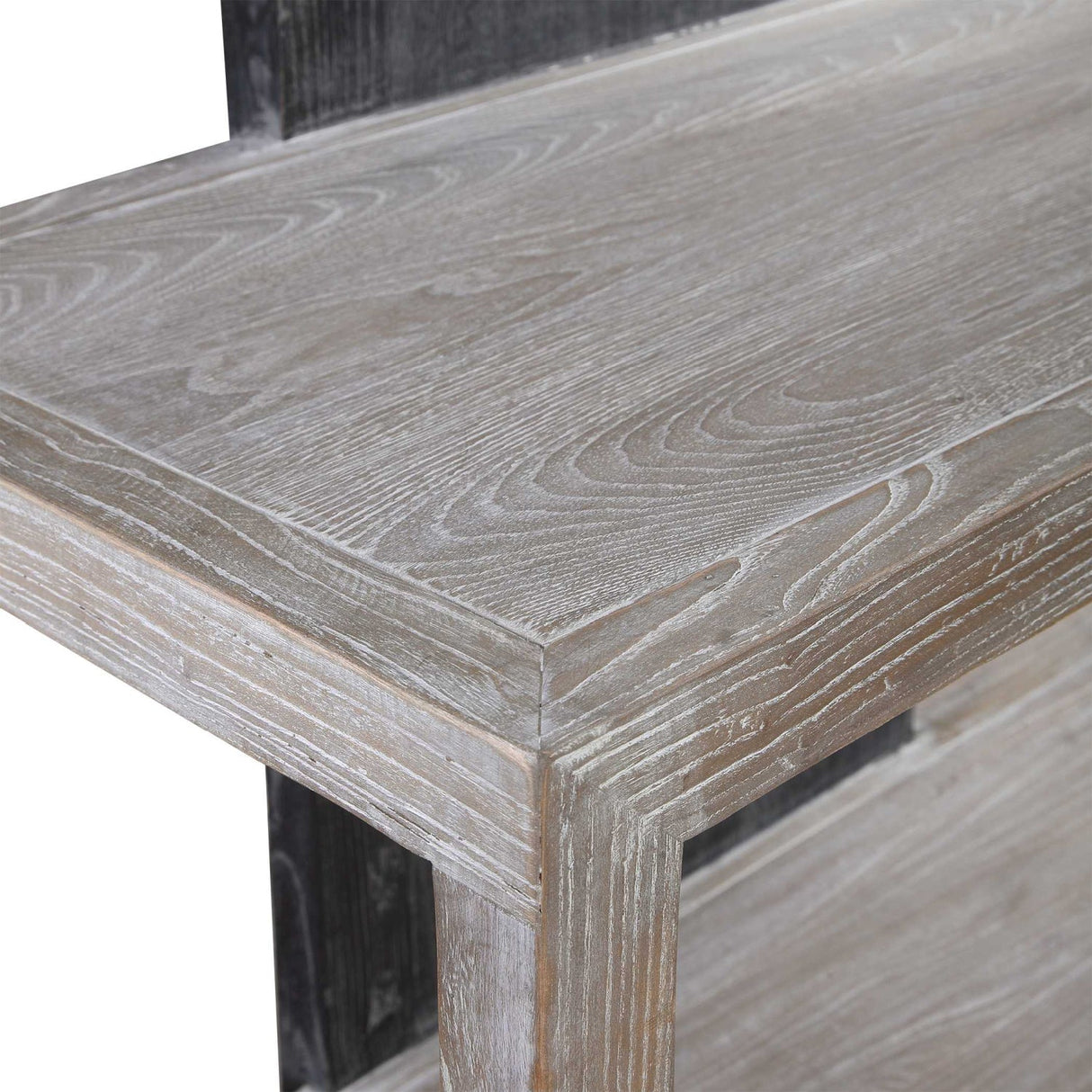 Modern European furniture - Gray Elm Veneer Bookcase - www.oroa.com